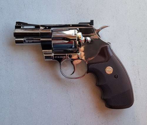 MODEL 357 FULL STEEL CO2 BB REVOLVER - NEW -BOXED