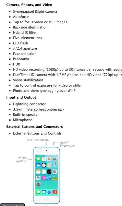 iPOD TOUCH 5TH GEN NEW CONDITION