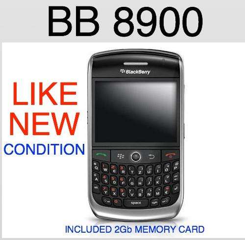 BLACKBERRY 8900 - LIKE NEW