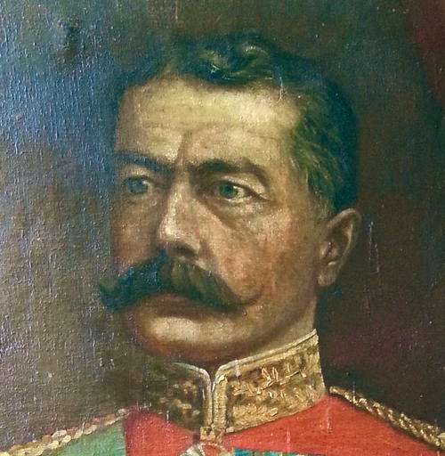 Painting of British Officer