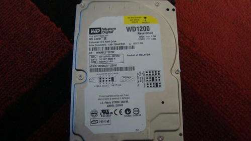 Western Digital  WD 1200 120 GB IDE Hard Drive