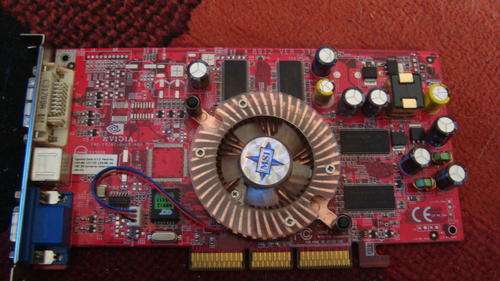 MSI FX5600 AGP Graphics Card 256MB