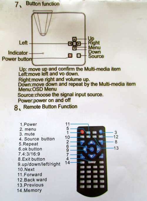 H80 LED MINI PROJECTOR