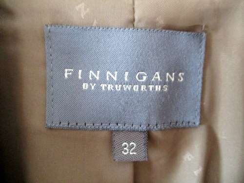 BARGAIN!!! FINNIGANS Charcoal & Fawn Jackets Size 32