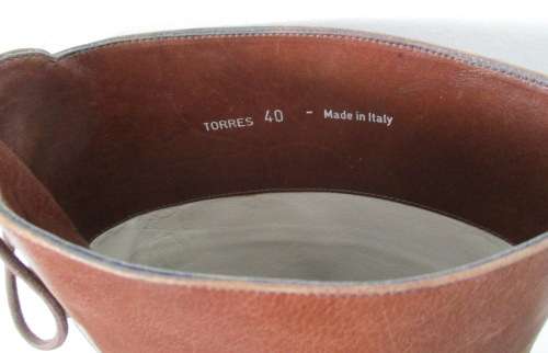 BALLY GENUINE LEATHER KNEE HIGH BOOTS Size 6 WELL WORN