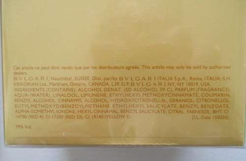 BVLGARI GOLDEA Eau de Parfum 100ml/3.4 oz ~ Intoxicating Gold Goddess