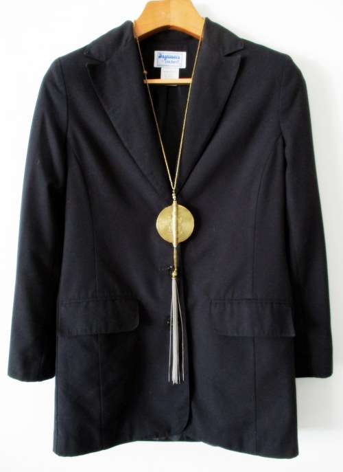 CLASSIC BLACK JACKET ~ Size 12