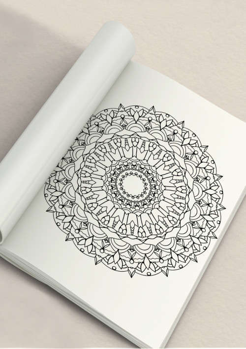MANDALA MEDITATION COLOURING PAGES WITH 12 UNIQUE DESIGNS TO COLOUR NOW  DIGITAL DOWNLOAD