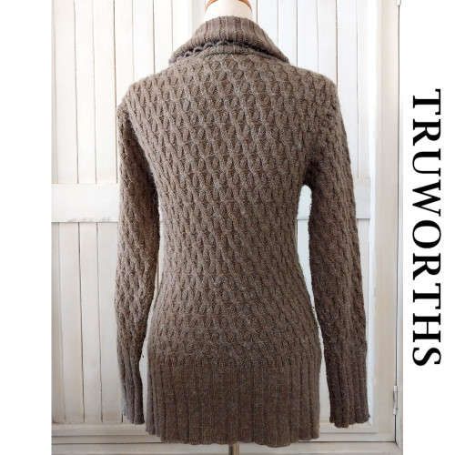 TRUWORTHS CHUNKY POLO NECK JERSEY