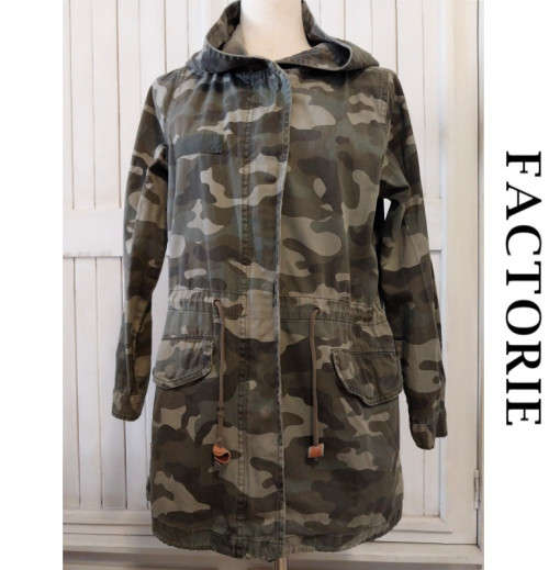 FACTORIE CAMO PARKA JACKET