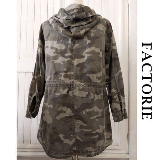 FACTORIE CAMO PARKA JACKET