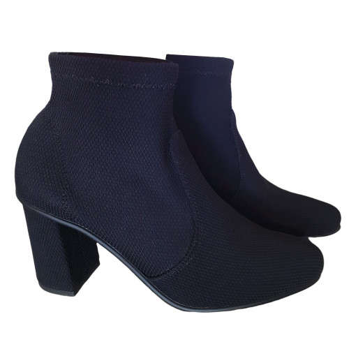 ELEGANT ITALIAN NR RAPISARDI SOCK BOOTS (BLACK)