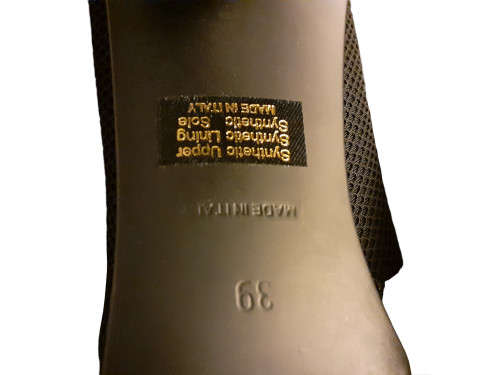 ELEGANT ITALIAN NR RAPISARDI SOCK BOOTS (BLACK)