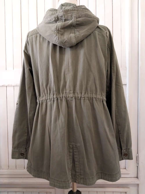 FACTORIE KHAKI GREEN PARKA JACKET