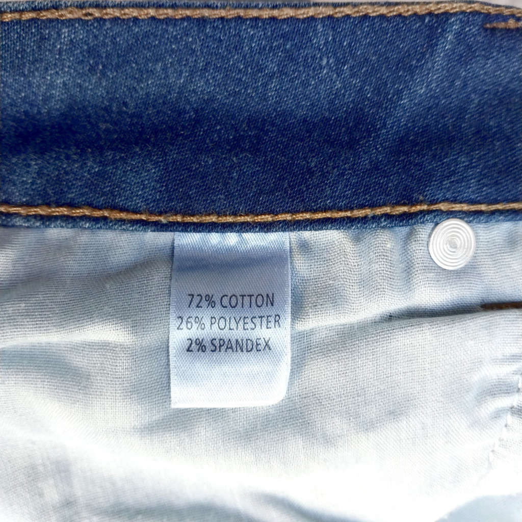 FOSCHINI NEWS DENIM LOW-RISE SKINNY STRETCH JEANS WITH STITCHING DETAIL ON POCKETS - MEDIUM WASH