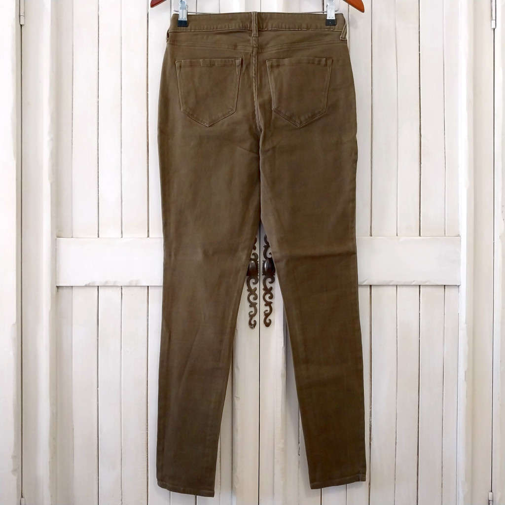 OLD NAVY MID-RISE ROCKSTAR STRETCH SKINNY JEANS - ARMY GREEN