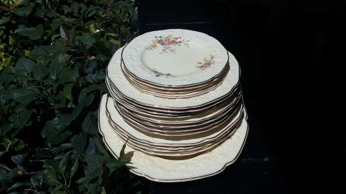 Crown Ducal Dinner set