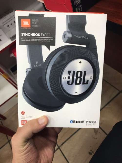 JBL Synchros E40BT Wireless Bluetooth Headphones