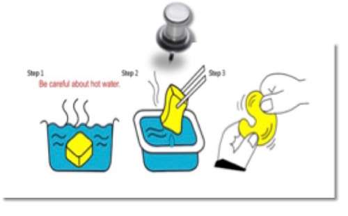 REUSABLE 12 stick pack Minimold-foodsafe-non-toxic- all you need is hot water to make your own molds