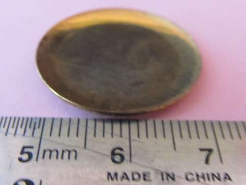 Dollhouse Miniature 1:12" scale - copper plate