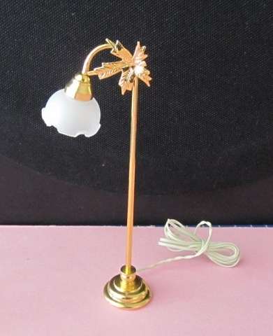 Dollhouse Miniature 1:12" scale - light fitting - standing lamp 12 V