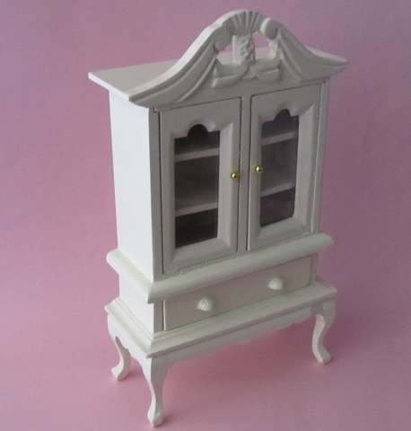 1:12" scale Dollhouse furniture - display cabinet