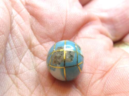 Miniature Dollhouse 1/12"  scale - tiny earth globe