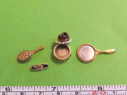 Miniature Dollhouse  1:12" scale - dressing table set