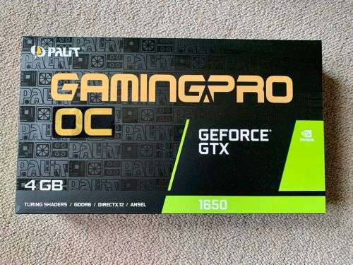 Palit GeForce GTX 1650 NVIDIA