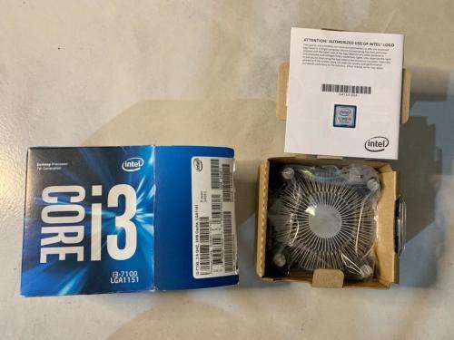 Intel Core i3 CPU 3.9 Ghz