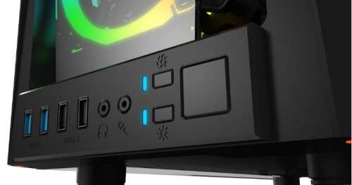 Gamdias TALOS M1B Tempered Glass Gaming Case with 4 RGB fans