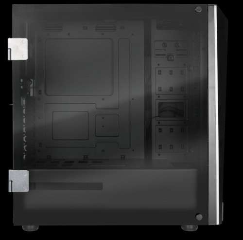 Gamdias TALOS M1B Tempered Glass Gaming Case with 4 RGB fans