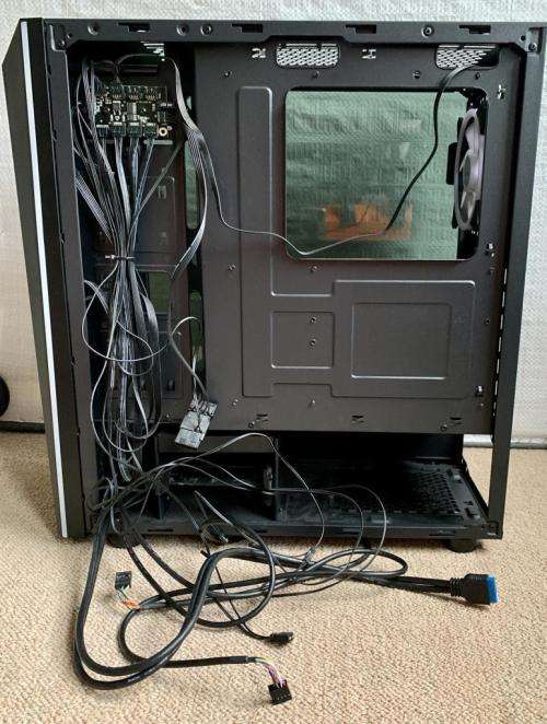 Gamdias TALOS M1B Tempered Glass Gaming Case with 4 RGB fans