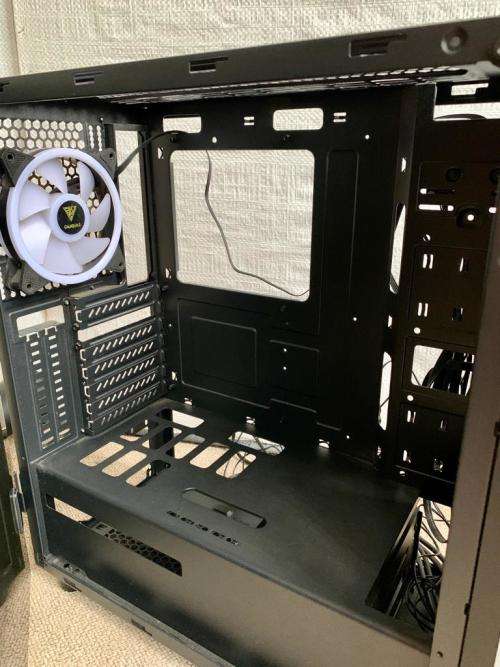 Gamdias TALOS M1B Tempered Glass Gaming Case with 4 RGB fans