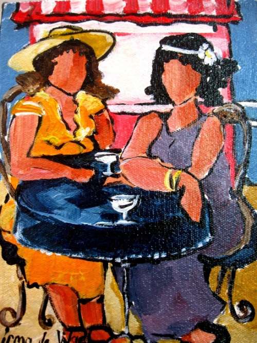 Wine time by IRMA DE WAAL.