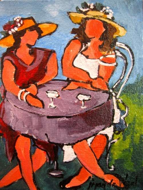 The Waitress by IRMA DE WAAL.