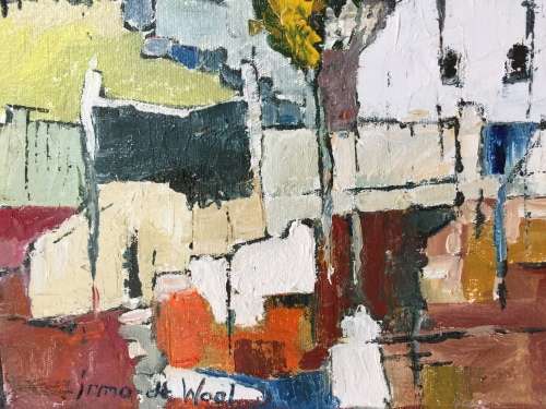 Vineyards Paarl  400 x 500mm Colourful!