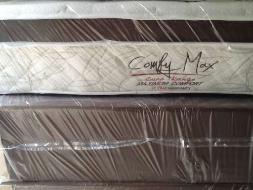 New Comfy Max Euro Range Double Size Base and Mattress Set