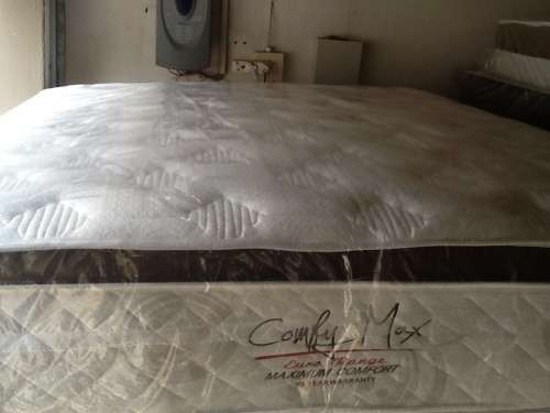 New Comfy Max Euro Range Double Size Base and Mattress Set