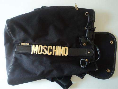 GENUINE MOSCHINO BLACK HANDBAG/BACKPACK!!! (IMPORTED FROM LONDON)