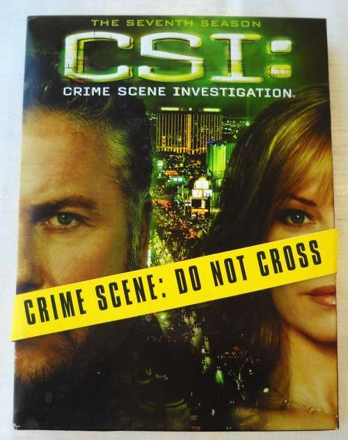 CSI VEGAS-CRIME SCENE INVESTIGATION-DVD COLLECTION SET-SEASON 7-VERY GOOD CONDITION