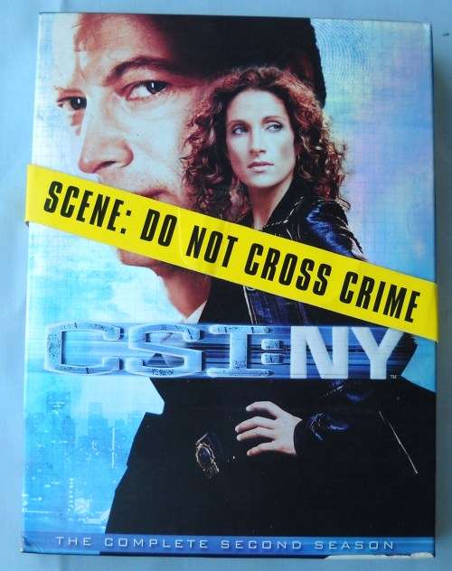 CRIME SCENE INVESTIGATION-CSI:NEW YORK-SECOND SEASON-BOX SET-VERY GOOD CONDITION