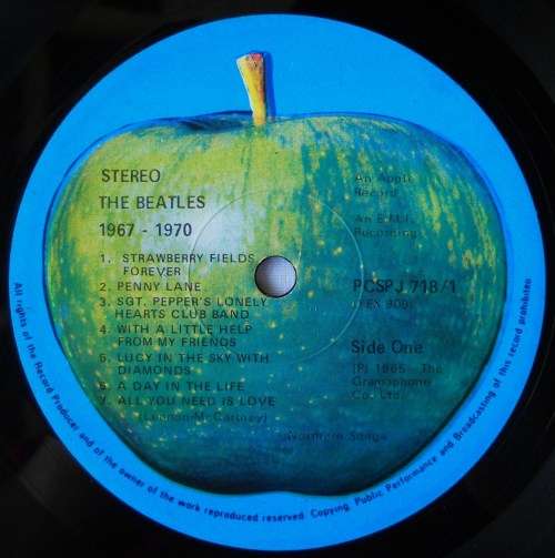 THE BEATLES - 1967-1970 - DBL LP - SOUTH AFRICA - G/FOLD - G / G / G