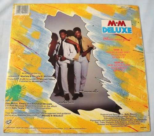 M-M DELUXE - WHERE WERE YOU? - LP - SOUTH AFRICA - MINT / EXC SEALED