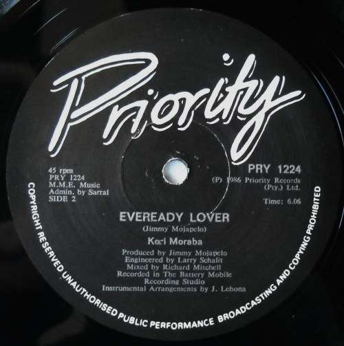 KORI MORABA - A SPECIAL NIGHT - 12" MAXI - SOUTH AFRICA - VG / VG - MEGA RARE