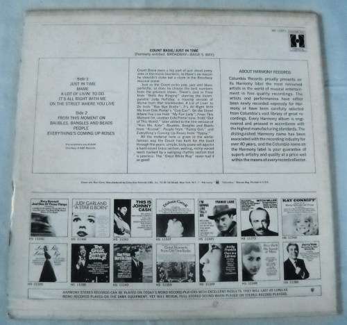 COUNT BASIE - JUST IN TIME - LP - USA - VG+ / VG+ - JAZZ