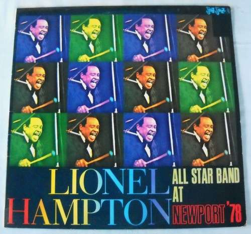 LIONEL HAMPTON - ALL STAR BAND AT NEWPORT '78 - LP - SOUTH AFRICA - EXC / VG+ - JAZZ