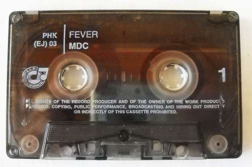 MDC - FEVER - CASSETTE TAPE - SOUTH AFRICA - VG