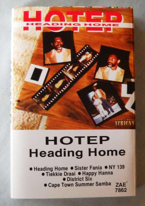 HOTEP - HEADING HOME - CASSETTE TAPE - SOUTH AFRICA - VG+ - RARE