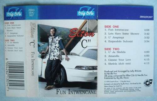 ELTON "C" - FUN INTWENCANE - CASSETTE TAPE - SOUTH AFRICA - EXC - RARE